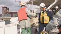 離島の停電を想定 四国電力送配電と高松海上保安部が合同訓練