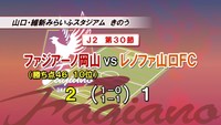 ファジアーノがアウェーで山口と対戦 仲間隼斗が2ゴールの大活躍で勝利