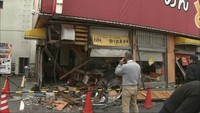 閉店後のラーメン店に車が突っ込む 岡山市