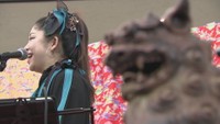 高松空港で沖縄観光をPR 香川
