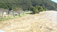 台風24号 高梁川あふれ国道などに影響
