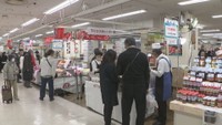 青森県の名産品を一堂に集めた物産展 数量限定の「雪むろりんご」や大間のマグロも 岡山市