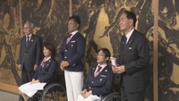 東京パラ出場の香川県の3選手が知事を表敬訪問 「障害者が自分らしく活躍できる社会に」