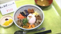 千両ナスや黄ニラなど地元の食材をふんだんに 地産地消どんぶり王「岡山満喫ヘルシー丼」岡山市役所の食堂に期間限定で登場