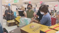 お中元の食品ギフト約3000点を3~5割引で販売! 岡山市のデパートで在庫処分セール