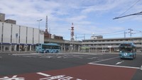 ことでん伏石駅に東京-香川の夜行バスが乗り入れ 四国外と結ぶ高速バスは初めて 高松市