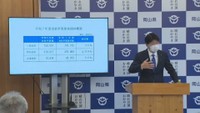 「少子化対策に全力」岡山県の新年度当初予算の要求額まとまる 過去10年間で2番目の規模