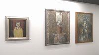ハンセン病療養所で半世紀にわたって絵を描き続けている男性入所者の個展  岡山市