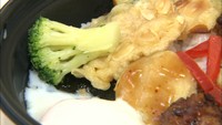 中四国のコンビニで 高校生が考えた「丼」が発売 岡山