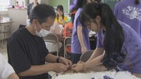 デニム端切れのリメイク小物やい草のミサンガ作りなど 高校生が企業に協力呼び掛け文化祭でマルシェ開催 岡山・倉敷市