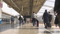 5連休初日 帰省客まばらも…去年よりは増加