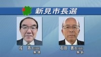 任期満了にともなう新見市長選挙が10日告示され 現職と新人の2人が立候補 岡山・新見市