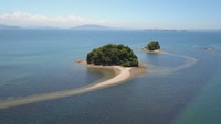 夕陽でロマンチック…干潮時だけ現れる「黒島ヴィーナスロード」 縁結びのスポットとしても人気 岡山・瀬戸内市