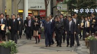 シャッター商店街をどう再生?経済界のトップら丸亀町を視察 高松市