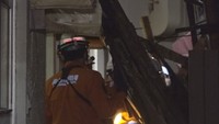 断続的な降雨で岡山市で空き家の一部倒壊 土砂災害に十分な警戒を