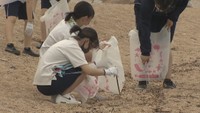 津田の松原海水浴場 海開きは2年連続で中止も…高校生が毎年恒例の清掃活動 香川・さぬき市