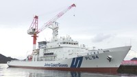 大型巡視船「はてるま」を海上保安庁に引き渡し 沖縄周辺海域で警備へ 岡山・玉野市
