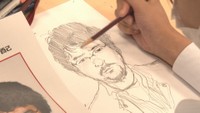 事件解決の手掛かりに…警察官が似顔絵の技術学ぶ講習会 岡山県警