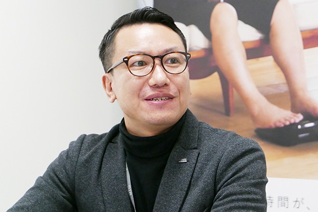 MTG WELLNESSブランド本部SIXPAD部長の熊崎嘉月さん