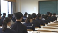 岡山県21の私立高校で選抜1期の入学試験 移転する岡山県作陽は大学のキャンパスで試験