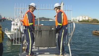 離島の電話交換所が被災した想定で通信回復訓練 NTT西日本と坂出海保が連携 香川