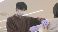 薬学部の学生がワクチン注射を実習 今後の打ち手として期待 岡山市