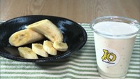 タピオカの次は…バナナジュース!うどん店が販売開始、1日100杯以上売り上げる人気の秘密は? 香川