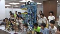 海洋汚染を身近に感じて 子どもたちが「海ごみ」を使って工作 高松市