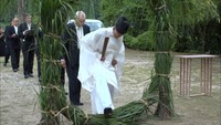暑い夏を無事に過ごせますように 真庭市の神社で無病息災を祈る「茅の輪くぐり」 岡山