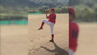 プロ野球ドラフト会議 香川県の有力候補 四国明治・赤尾侑哉投手 軟式ながら最速151キロのストレート