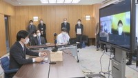岡山県知事がワクチン担当大臣と意見交換 「交互接種の安全性」発信を要請〈新型コロナ〉