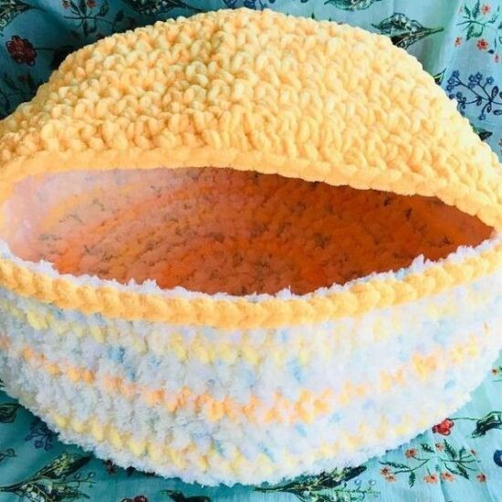 ふたつきのビタミンカラーのベッドの例(えり子さん提供)