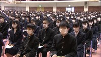 〈新型コロナ〉香川県の公立高校で入学式 感染防止対策で全員マスク着用&窓を開放