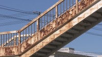 【解説】設置50年以上…老朽化進む歩道橋の今後 岡山市