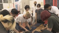 岡山のデニムの魅力知って 東京のファッション専門校の学生ら招き県が研修