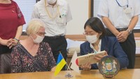 「空襲警報がないので安心」ウクライナの女性が倉敷市に避難 受け入れは7月に続き2人目 岡山