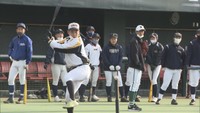 高校球児が練習の成果を試す記録会 香川・丸亀市