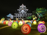 岡山後楽園・岡山城 夏のライトアップイベント期間の入場者数 ともに前年より減少