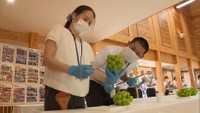 岡山県産のブドウの出来栄えを審査する共進会 房の形や糖度など9つの項目を審査