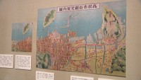 観光案内図から高松市の風景を振り返る企画展 大正時代から昭和30年代までの観光パンフレットなど115点を展示
