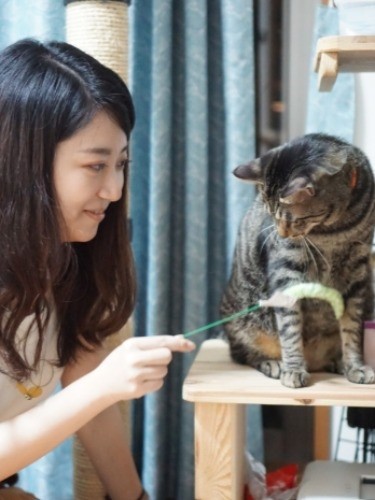 「一緒に遊ぼう」「りなちゃん、おやつちょうだい」