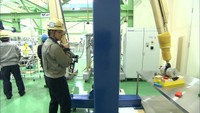 廃炉作業に向けたロボットに世界初の技術も 開発企業がデモルームを公開 岡山・玉野市