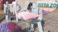 花で動物園の魅力をアップ! 高校生が花壇作り 岡山市