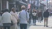 3連休の最終日 岡山・倉敷美観地区は県外からの観光客でにぎわう「周りの目もそこまで厳しくなくなった」
