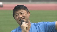 サッカー元日本代表・武田修宏さんのトークショー 「どうすればシュートが強くなる?」 子どもからの質問に回答!