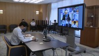 全国知事会ウェブ会議 伊原木知事が意見「県境をまたいだ移動は自粛が必要」 岡山