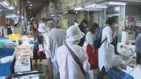 「市場de特別開放」新鮮な海産物求める人でにぎわう 香川