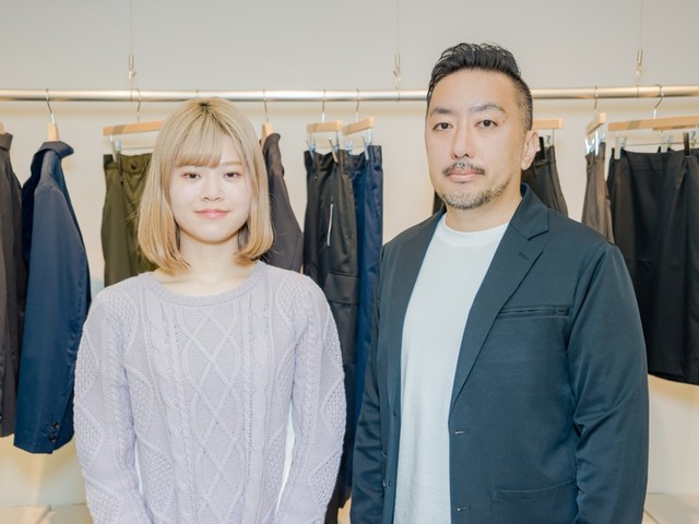 オアシススタイルウェアの関谷有三さんと根本恵里奈さん