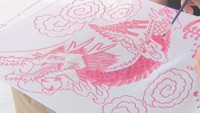 伝統の技!鮮やかな「讃岐のり染」に挑戦 香川