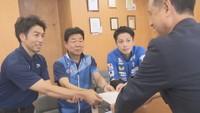 岡山市の新アリーナ整備 プロ3チームの監督が市長に「早期実現」を要望